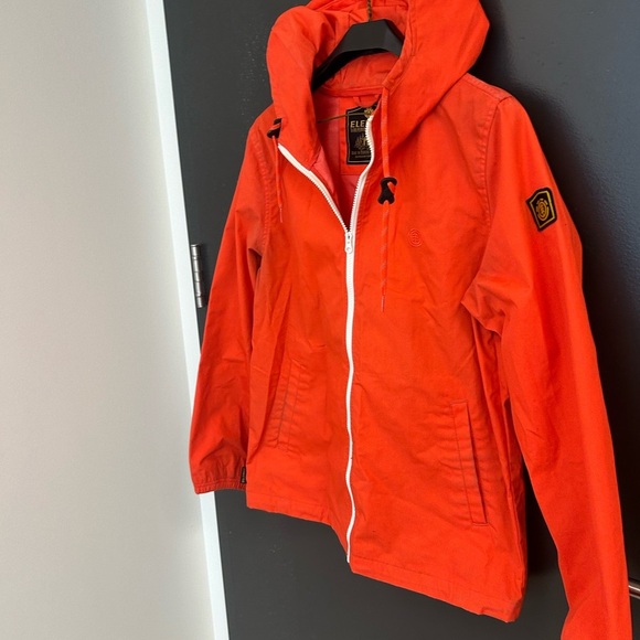 Orange Hooded Women's Jacket - Picture 10 of 10